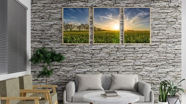 Style your living room with wall art